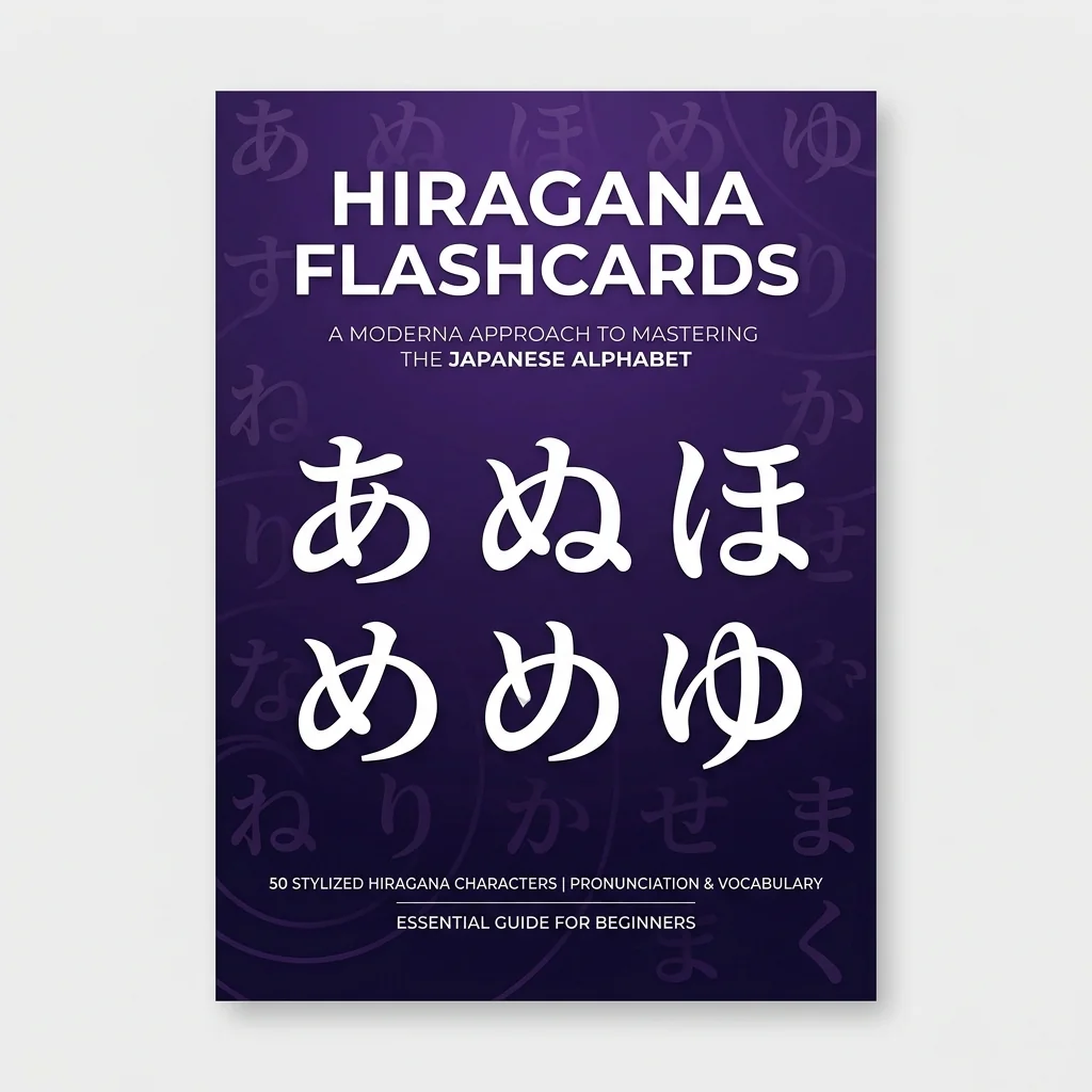 Hiragana Flashcards Pack cover