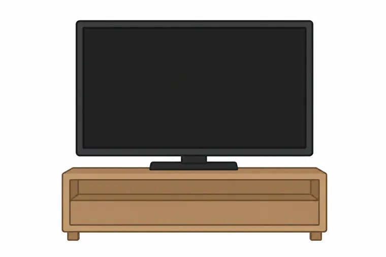 A television