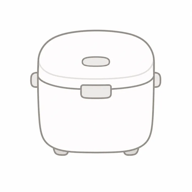 A rice cooker