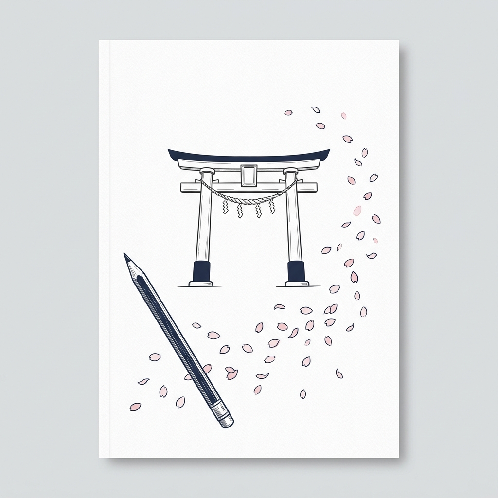 Hiragana Flashcards Cover Illustration